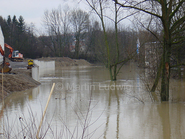 Rückstau an der Nassach