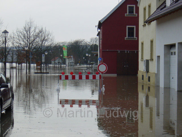 Hochwasser in der Ringstraße