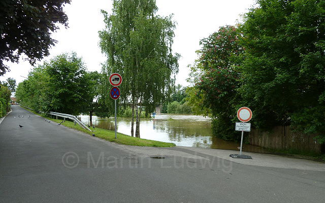 Hochwasser an der Knuppers Ruh