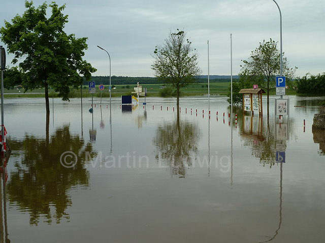 Hochwasser in der Ringstraße