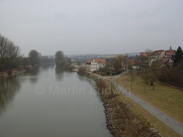 Blick von der Mainbrücke