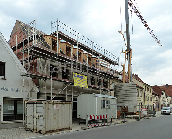 Der Rohbau ist fertig