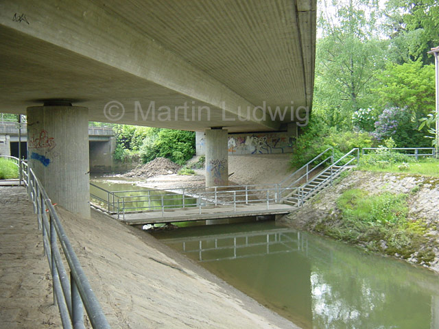 Wildbadbrücke aus Beton