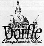 Logo der ehemaligen Dörfle Erlebnisgastronomie in Haßfurt
