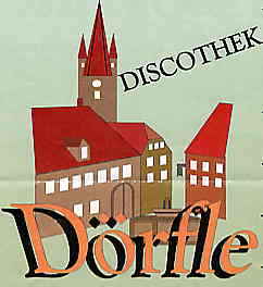 Logo der ehemaligen Discothek Dörfle in Haßfurt