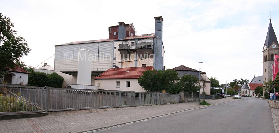 Die ehemalige Malzfabrik Wörtmann in der Straße 