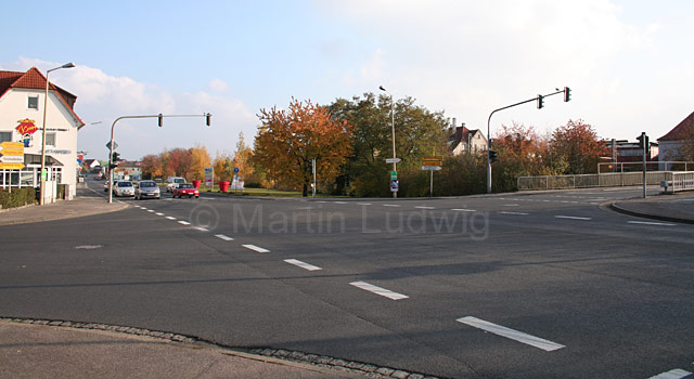 Foto der EZO-Kreuzung im Oktober 2007