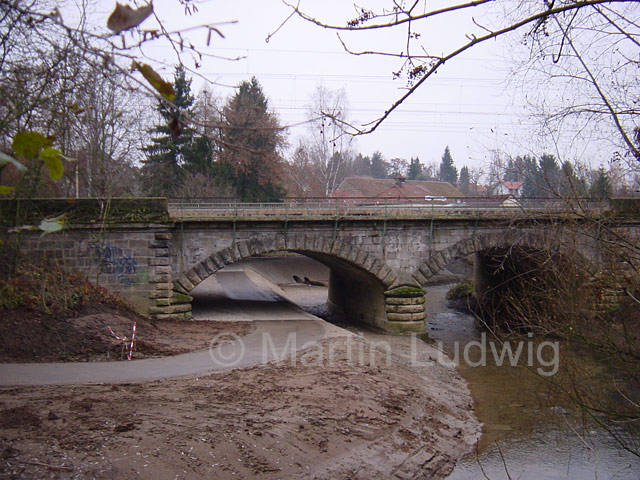 Foto der Bahnunterführung